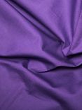 Rose & Hubble Cotton Poplin Fabric, Royal Purple