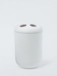 John Lewis ANYDAY Essential Toothbrush Holder, White