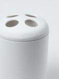 John Lewis ANYDAY Essential Toothbrush Holder, White