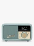 Roberts Revival Petite 2 DAB/DAB+/FM Bluetooth Portable Digital Radio with Alarm, Duck Egg