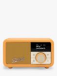 Roberts Revival Petite 2 DAB/DAB+/FM Bluetooth Portable Digital Radio with Alarm, Sunburst Yellow