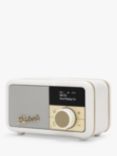 Roberts Revival Petite 2 DAB/DAB+/FM Bluetooth Portable Digital Radio with Alarm, Greige