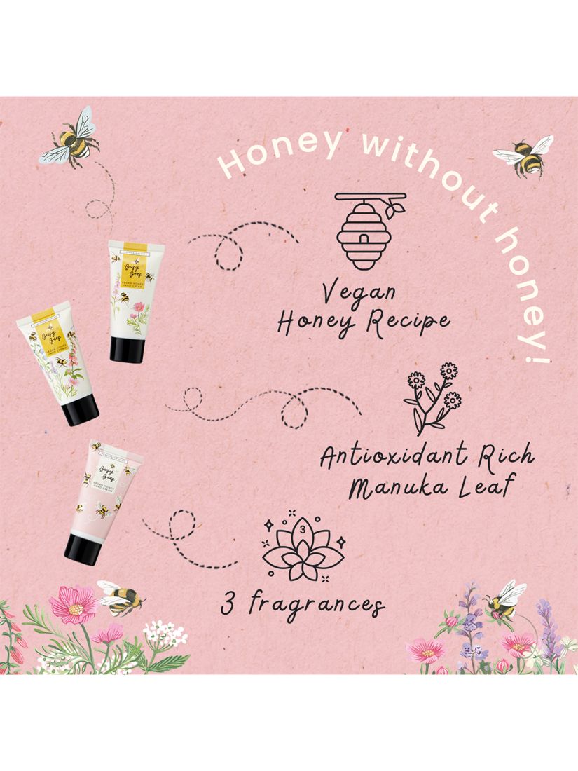 Heathcote & Ivory Busy Bees Hand Creams, Set of 3