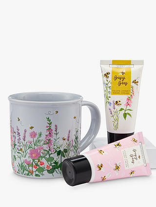Heathcote & Ivory Busy Bees Mug & Hand Cream Gift Set 5