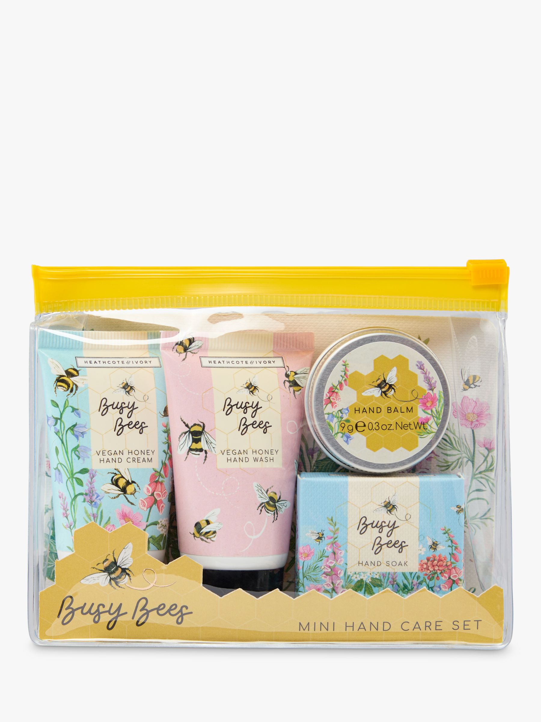Heathcote & Ivory Busy Bees Vegan Honey Mini Hand Care Gift Set 1