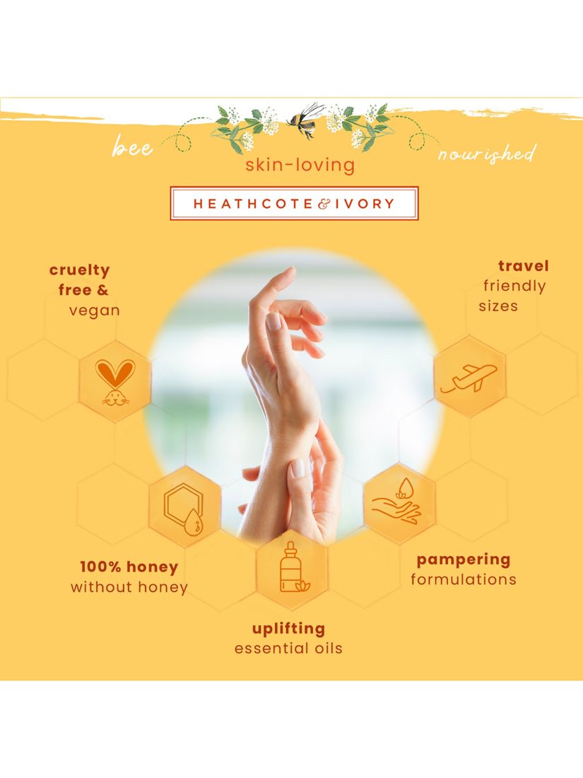Heathcote & Ivory Busy Bees Vegan Honey Mini Hand Care Gift Set 7