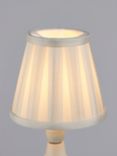 John Lewis Oratorio Silk Candle Lampshade, White