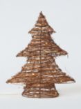 John Lewis Battery Operated Micro LED Rattan Tree