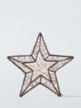 John Lewis LED Star Light, Copper