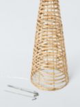 John Lewis Rattan Micro LED Tree