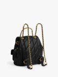 Coach Tabby Quilted Leather Backpack, Black