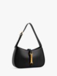 CHARLES & KEITH Cesia Faux Leather Shoulder Bag, Black