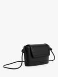 CHARLES & KEITH Sabine Faux Leather Crossbody Bag, Black