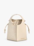 CHARLES & KEITH Arlys Small Bucket Bag, Beige