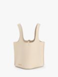 CHARLES & KEITH Arlys Small Bucket Bag, Beige