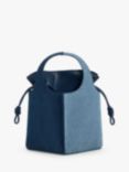 CHARLES & KEITH Arlys Small Bucket Bag, Denim Blue