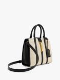 CHARLES & KEITH Cesia Canvas Tote Bag, Black/Multi