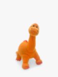 Babyblooms Diplodocus Dinosaur Soft Toy & Personalised Pyjama Set, Orange