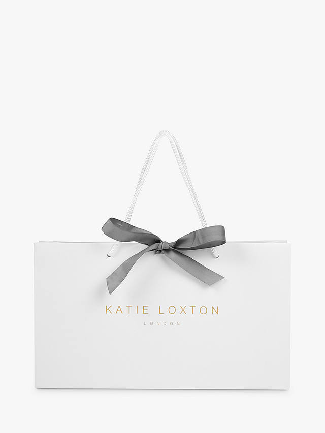 Katie Loxton Baby Scalloped Pram Shoes, Pale Grey