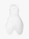Purflo Swaddle To Sleep Baby Swaddle Bag, 2.5 Tog, Soft White