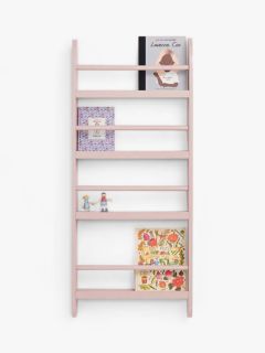 Great Little Trading Co Greenaway Narrow Gallery Bookcase, Pink