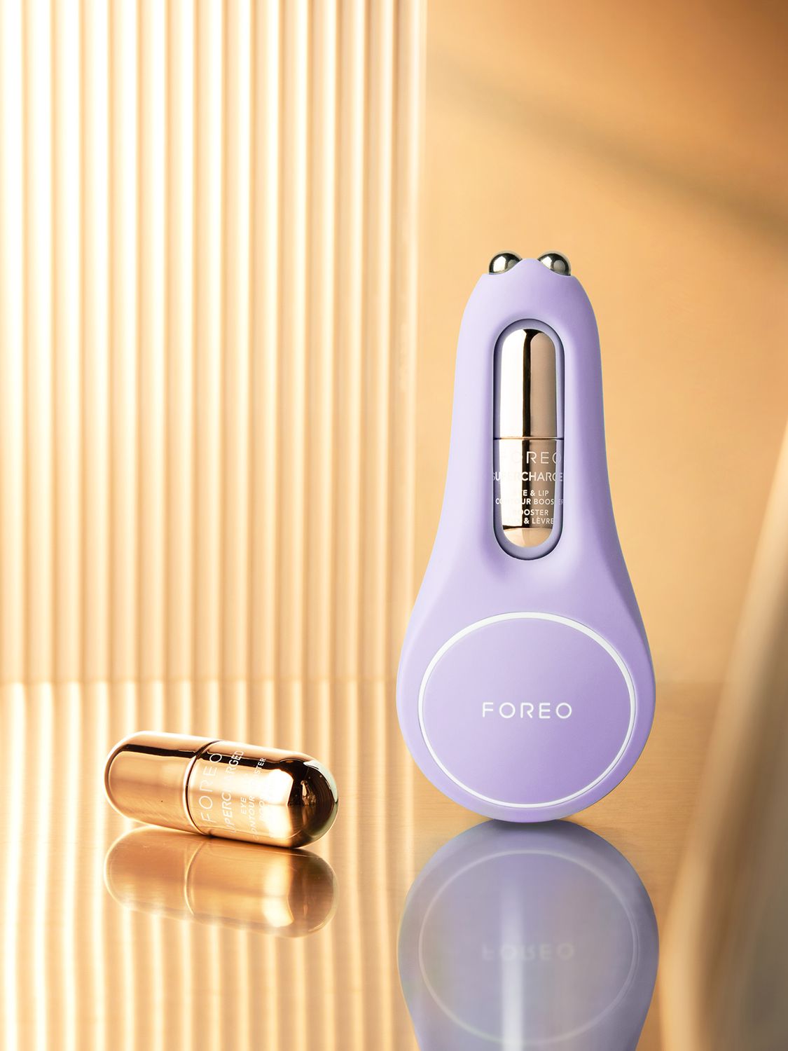 FOREO BEAR™ 2 Eyes & Lips Microcurrent Line Smoothing Device, Purple 4