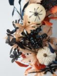 John Lewis Spider Pumpkins Halloween Wreath, Dia.46cm