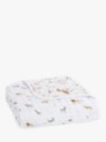 Aden + Anais Dream GOTS Organic Cotton Safari Print Blanket, Multi