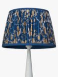 John Lewis + Matthew Williamson Balearic Pleated Lampshade, Blue