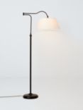 John Lewis Rodeo Swing Arm Floor Lamp, Black