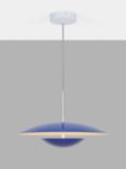 John Lewis Duomo LED Pendant Ceiling Light, Cobalt