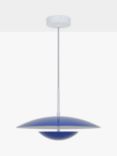 John Lewis Duomo LED Pendant Ceiling Light, Cobalt