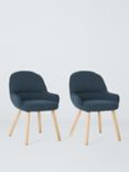 John Lewis Nesto Dining Chair, Set of 2, Blue