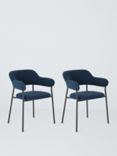 John Lewis Wise Dining Armchair, Set of 2, Blue