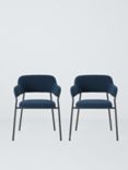 John Lewis Wise Dining Armchair, Set of 2, Blue