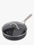 Ninja ZEROSTICK Essentials Aluminum Non-Stick Saute Pan & Lid, 26cm