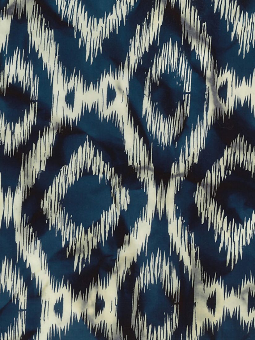 John Louden Batik Cotton Fabric, Dark Blue