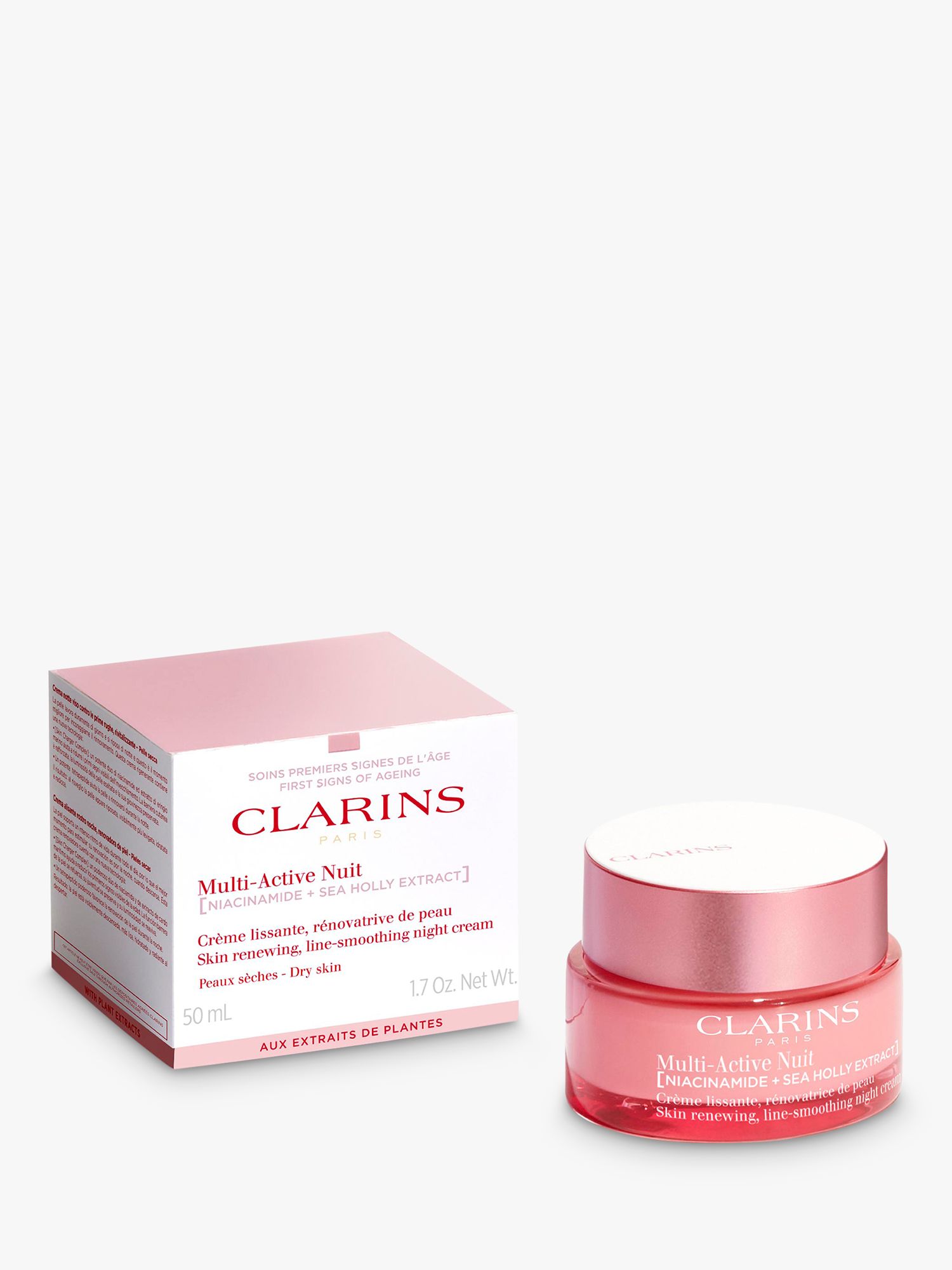 Clarins Multi-Active Night Cream, Dry Skin, 50ml 5