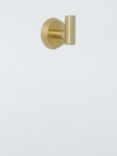 John Lewis Elegance Hook, Brushed Brass