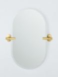 John Lewis Heritage Bathroom Mirror, Brushed Brass