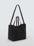 John Lewis ANYDAY East/West Turned Seam Tote Bag, Black