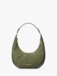 Michael Kors Preston Suede Leather Shoulder Bag