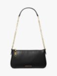 Michael Kors Empire Leather Pouch Shoulder Bag, Black