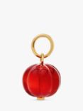 Monica Vinader Lantern Pendant Charm, Gold/Red