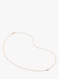 Monica Vinader Diamond Duo Necklace, Gold