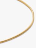 Monica Vinader Thin Snake Chain Necklace, Gold