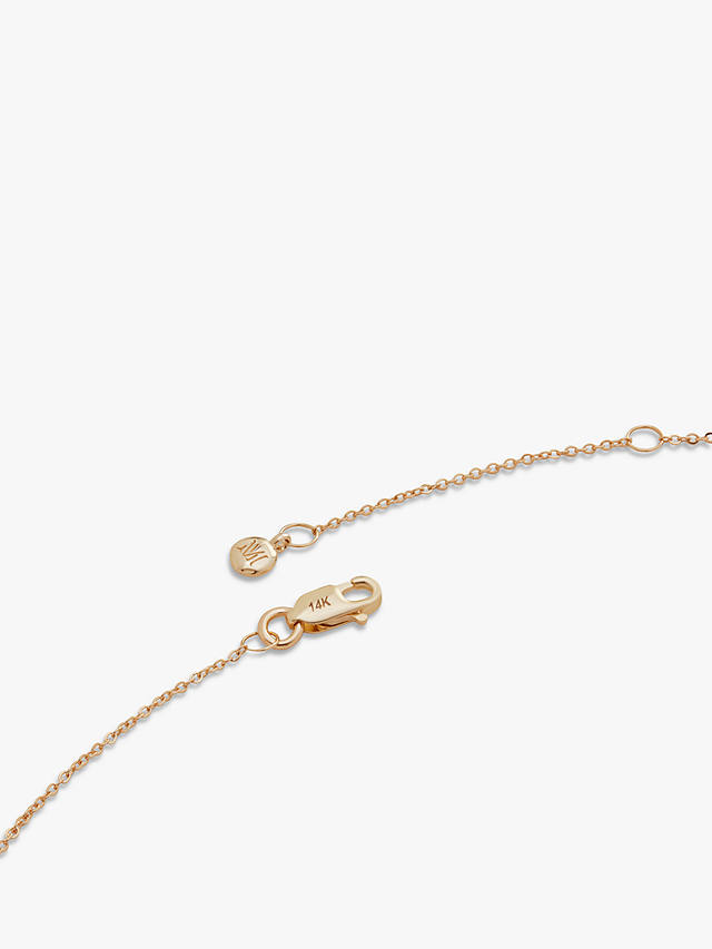 Monica Vinader Diamond Necklace, Gold