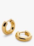 Monica Vinader Essential Click Huggie Hoop Earrings, Gold