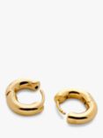 Monica Vinader Essential Click Huggie Hoop Earrings, Gold