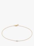 Monica Vinader Diamond Bracelet, Gold